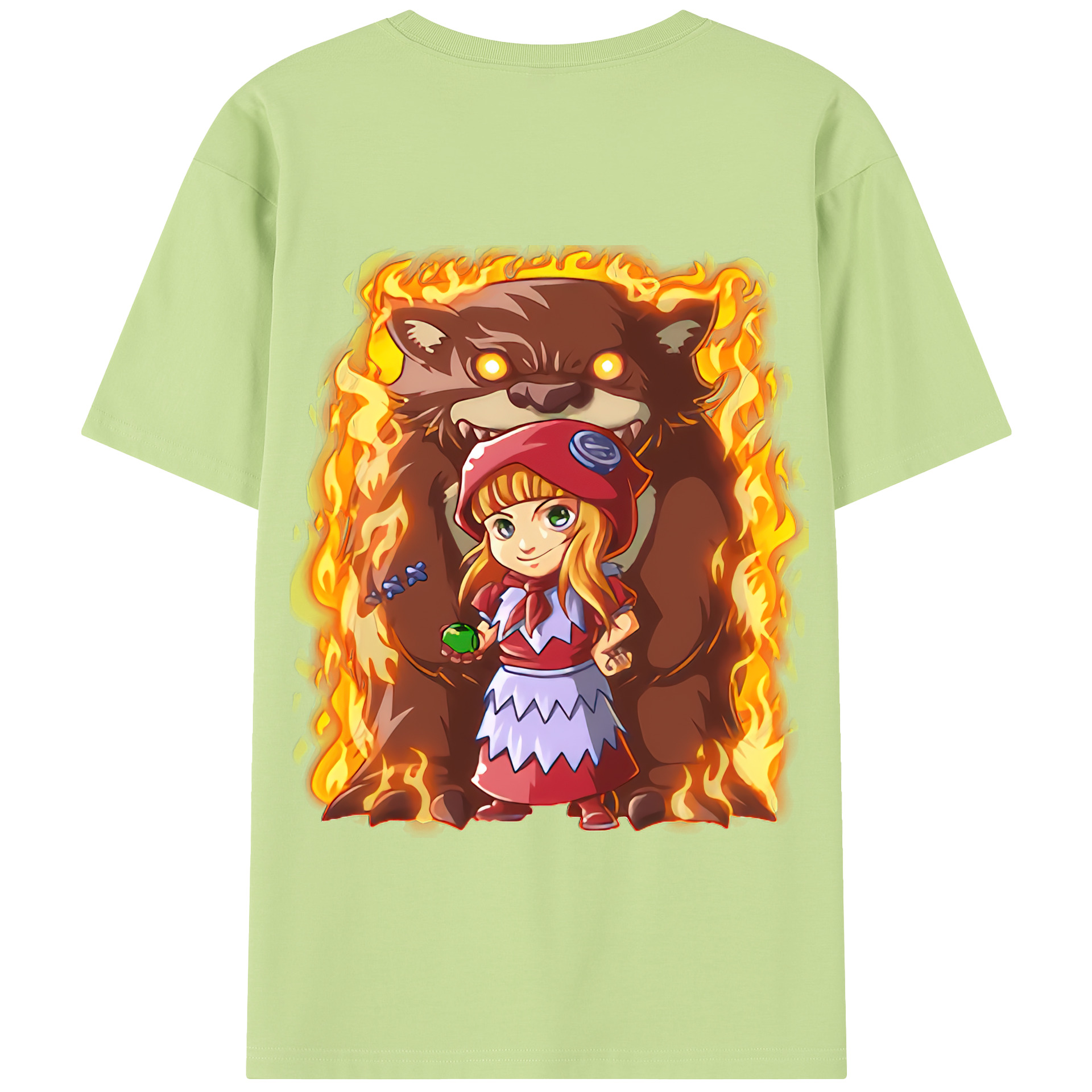 リーグ・オブ・レジェンド League of Legends LOL 綿100％半袖Tシャツ（背面プリント）